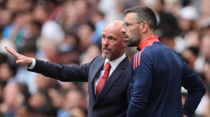 Erik Ten Hag And Ruud Van Nistelrooy Manchester United