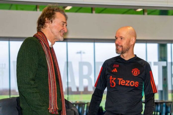 Erik Ten Hag And Sir Jim Ratcliffe Manchester United