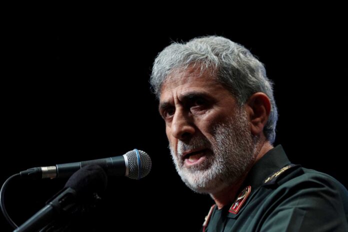 Esmail Qaani Iran Quds Force Commander