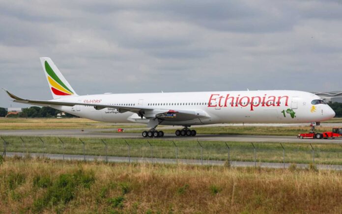 Ethiopian Airlines A350 1000 Aircraft