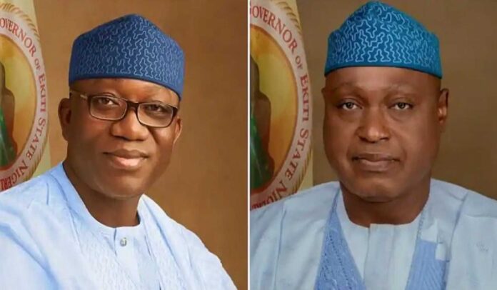 Fayemi And Oyebanji In Ekiti State