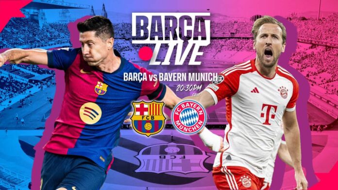 Fc Barcelona Vs Bayern Munich Champions League Match