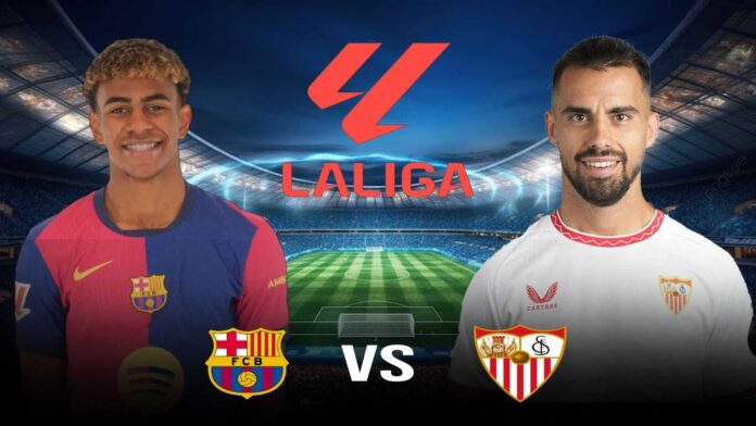 Fc Barcelona Vs Sevilla La Liga Match