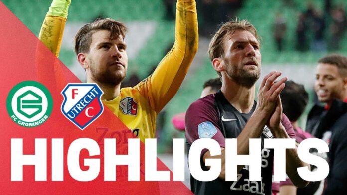 Fc Groningen Vs Fc Utrecht Match Highlights