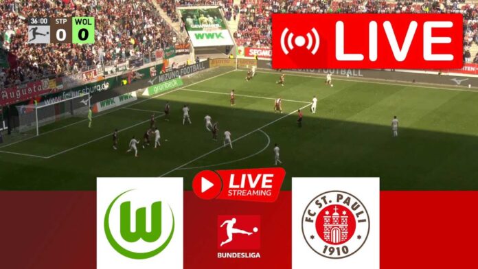 Fc St. Pauli Vs Vfl Wolfsburg Bundesliga Match