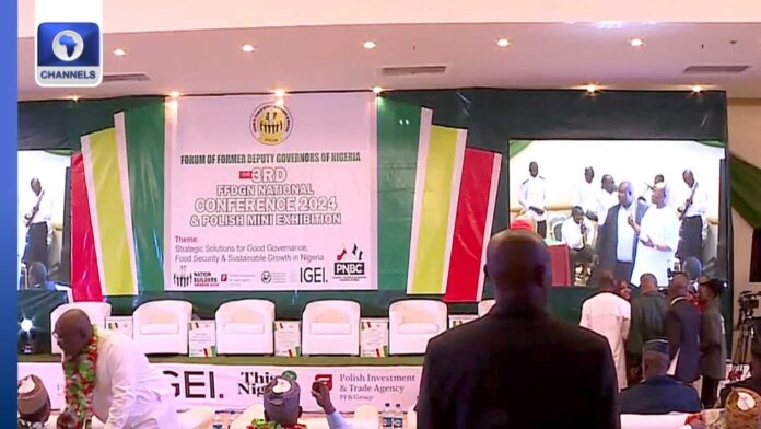 Forum Of Former Deputy Governors Of Nigeria Conference