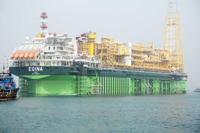 Fpso Facility In Lagos, Nigeria Oil Production