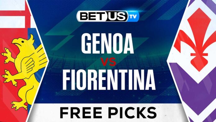 Genoa Vs Fiorentina Serie A Match