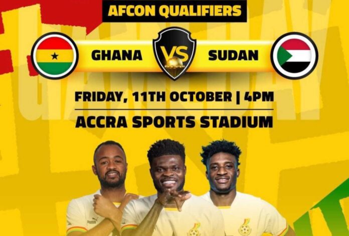 Ghana Vs Sudan Afcon Qualifiers 2024