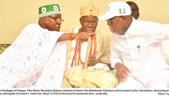 Governor Lucky Aiyedatiwa Campaign In Ose Local Government Ondo State