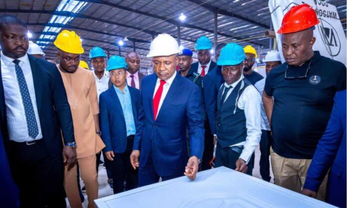 Governor Peter Mbah Enugu Tractor Assembly Plant