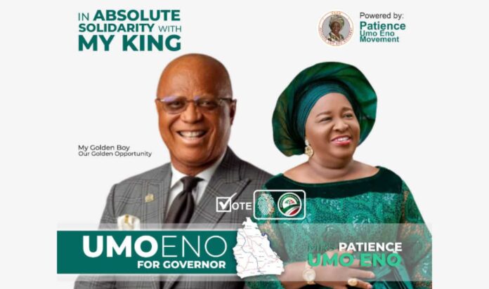 Governor Umo Eno And Pastor Patience Umo Eno