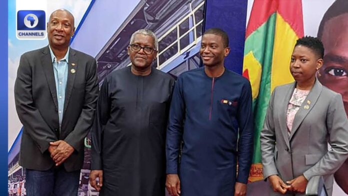 Grenada Prime Minister Visiting Dangote Refinery