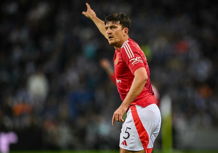 Harry Maguire Manchester United Aston Villa