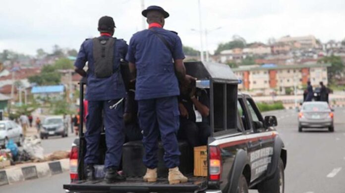 Hoodlums Attack Nscdc Official Niger State Tricycle