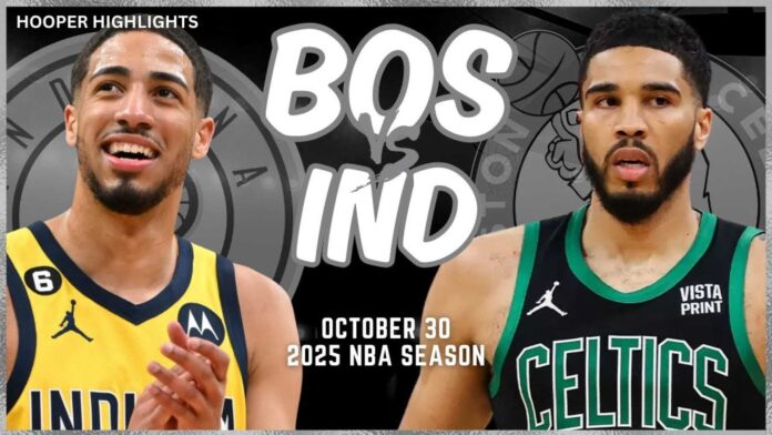 Indiana Pacers Vs Boston Celtics October 30 2024 Game Highlights