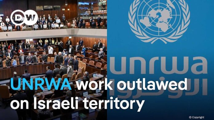 Israeli Knesset Votes To Ban Unrwa