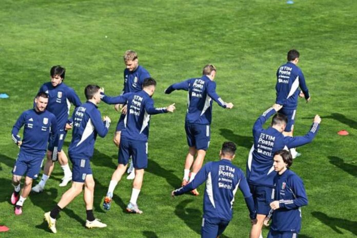 Italy National Football Team Training