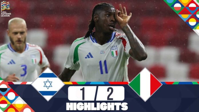 Italy National Football Team Vs Israel Uefa Nations League