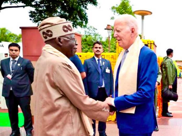 Joe Biden And Bola Tinubu Phone Call