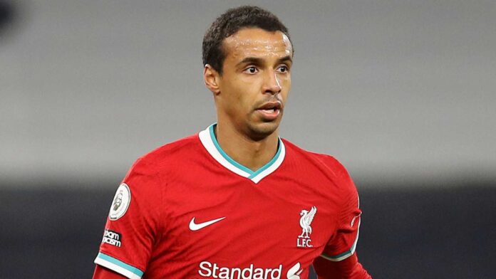 Joel Matip Playing For Liverpool