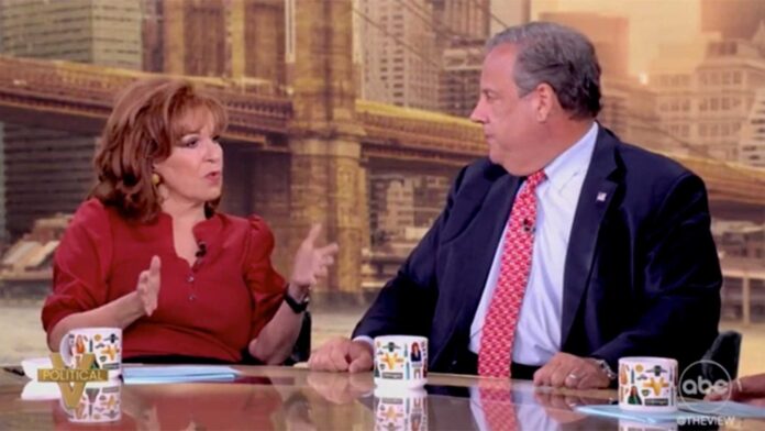 Joy Behar On The View Discussing Politics