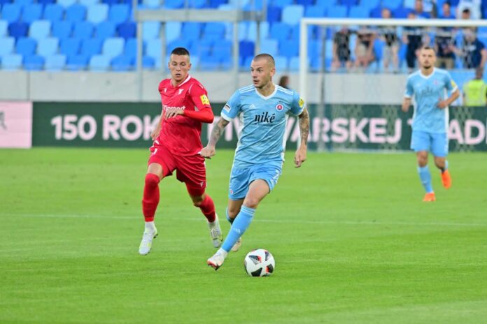 Šk Slovan Bratislava Vs As Trenčín Football Match