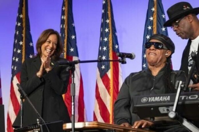 Kamala Harris At Georgia Church With Stevie Wonder, Donald Trump Serving Fries At Mcdonald's