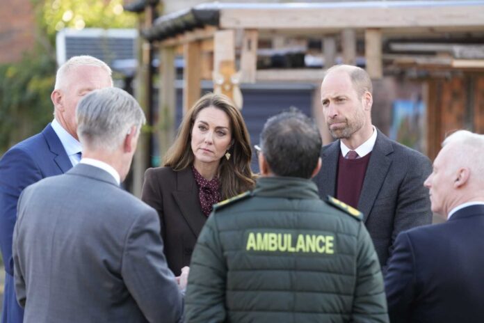 Kate Middleton And Prince William In Southport On October 10, 2024