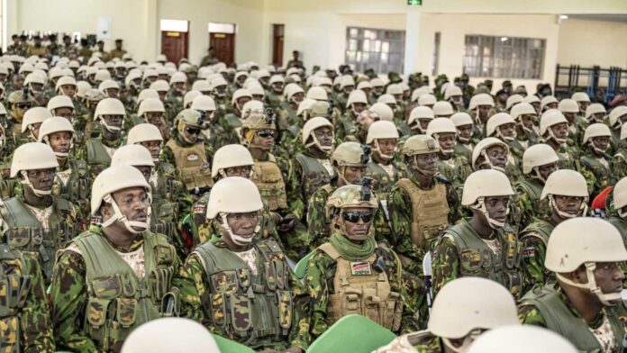 Kenyan Police Officers Training For Haiti Deployment