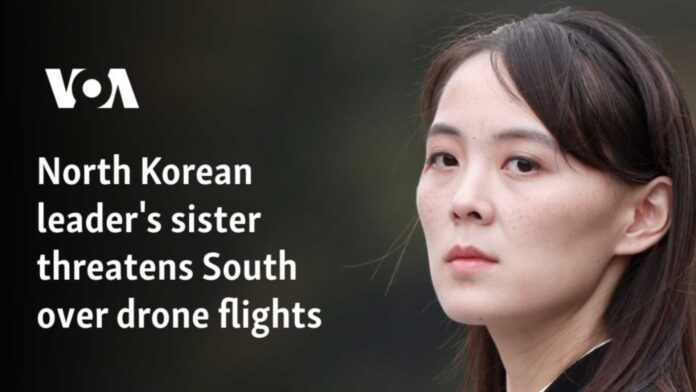 Kim Yo Jong North Korea South Korea Drone Flights