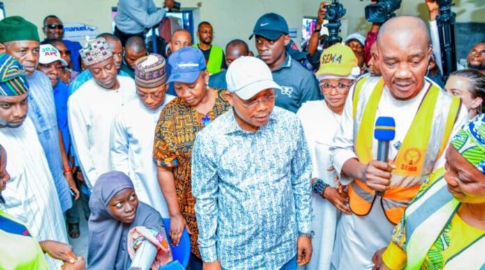 Kogi Governor Ahmed Ododo Visiting Idp Camp With Relief Materials