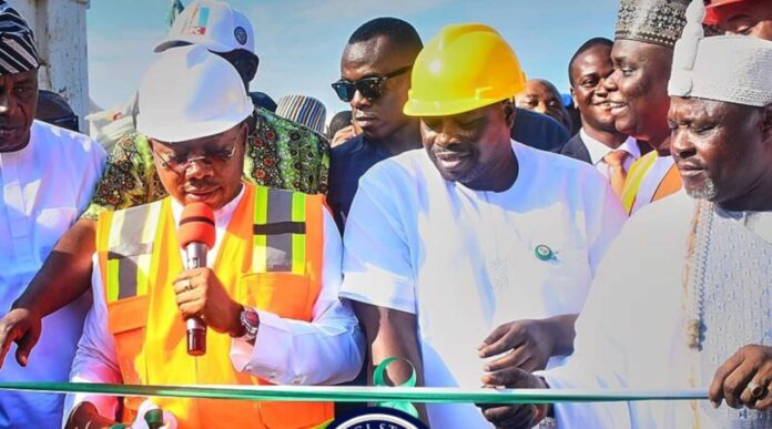 Kogi State Governor Ahmed Usman Ododo Flagging Off Rural Road Construction