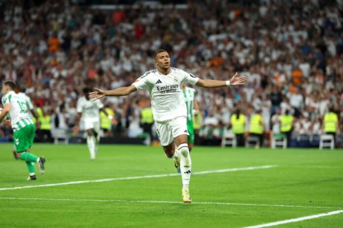 Kylian Mbappé Scoring For Real Madrid