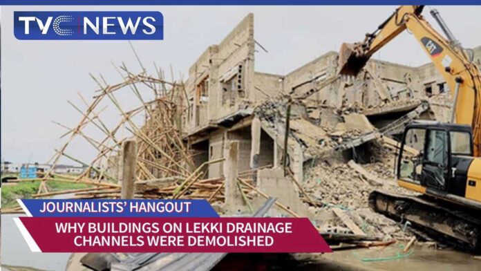 Lagos Demolishes Buildings On Drainage Channels