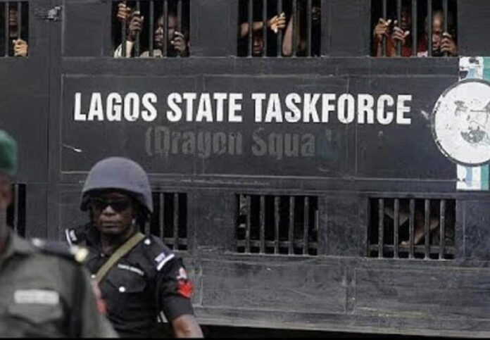 Lagos State Task Force Arresting Event Organizers On Public Roads