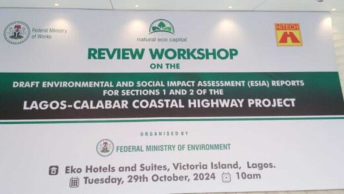 Lagos Calabar Highway Construction Esia Draft Concerns