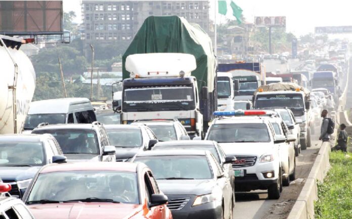 Lagos Ibadan Expressway Traffic Gridlock