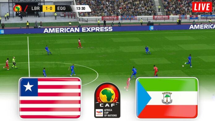 Liberia Vs Equatorial Guinea Football Match