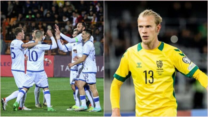 Lithuania Vs Kosovo Football Match