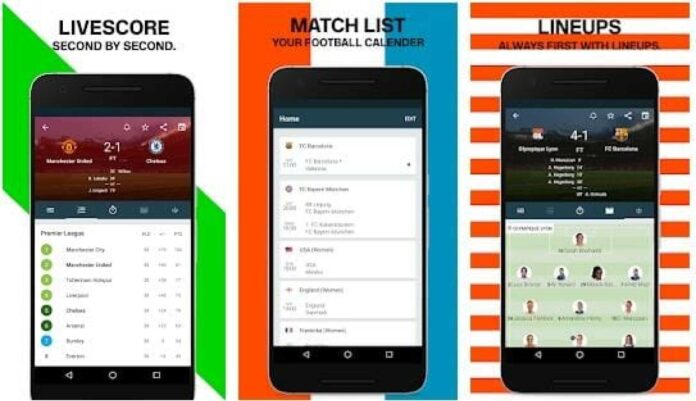 Live Football Scores Mobile