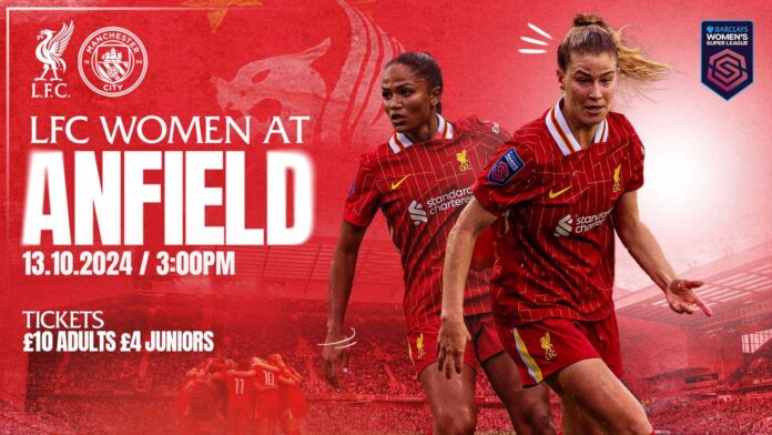 Liverpool Fc Women Vs Manchester City Anfield