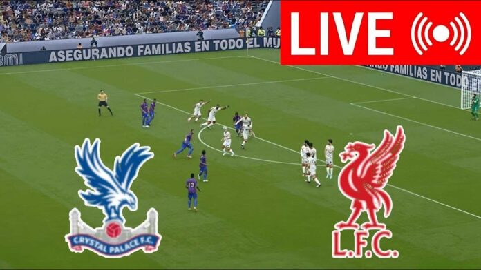 Liverpool Vs Crystal Palace Premier League Match