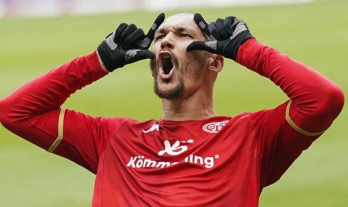 Ludovic Ajorque Goal Celebration Brest Vs Le Havre