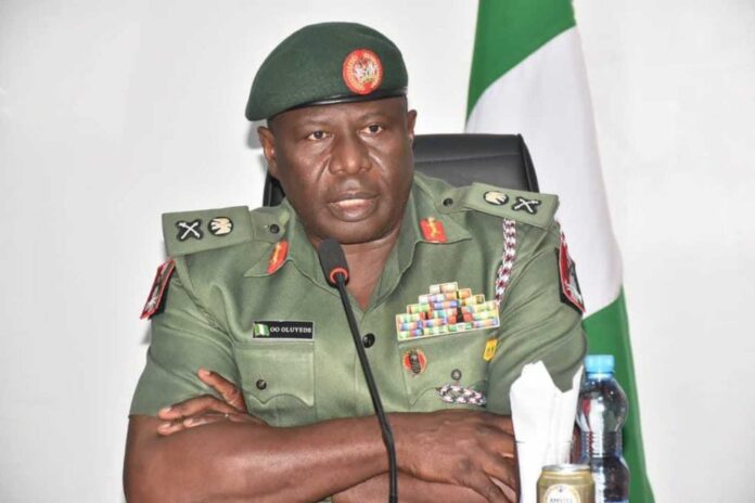 Major General Olufemi Oluyede Assuming Duty As Acting Chief Of Army Staff