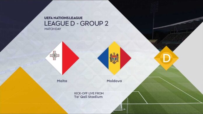 Malta Vs Moldova Uefa Nations League Match