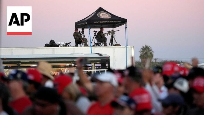 Man Arrested With Gun Near Trump Rally In California