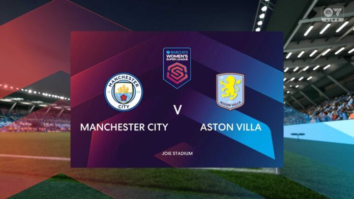 Manchester City W.f.c. Vs Aston Villa Wfc Women's Football Match