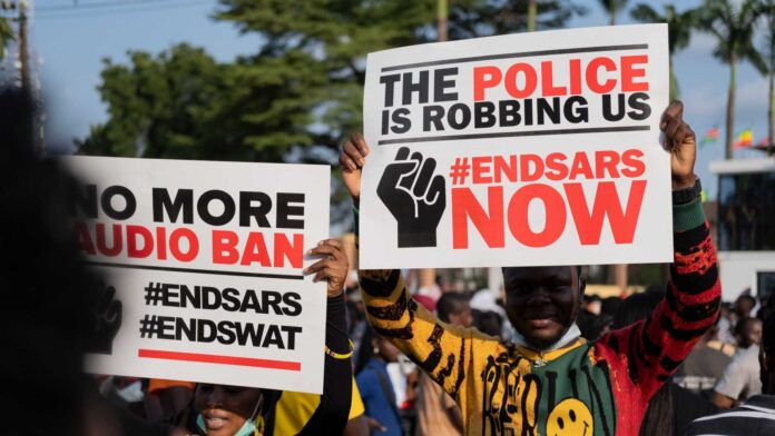 Memorial For #endsars Protest Victims In Lagos