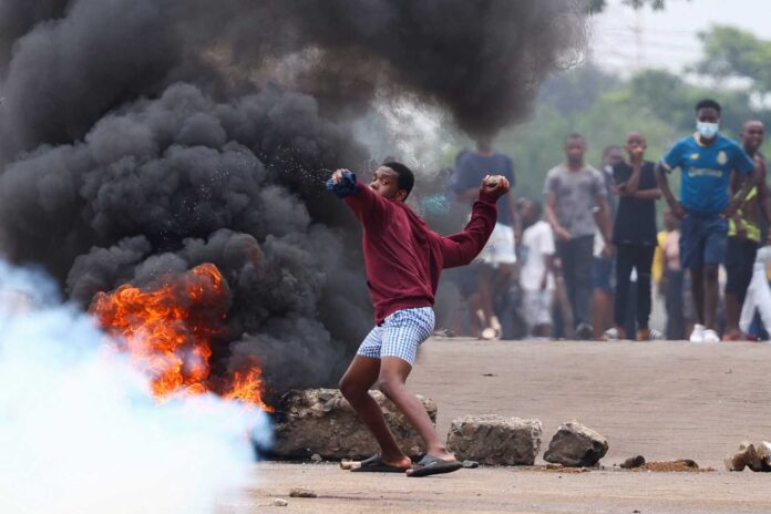 Mozambique Opposition Protests Maputo